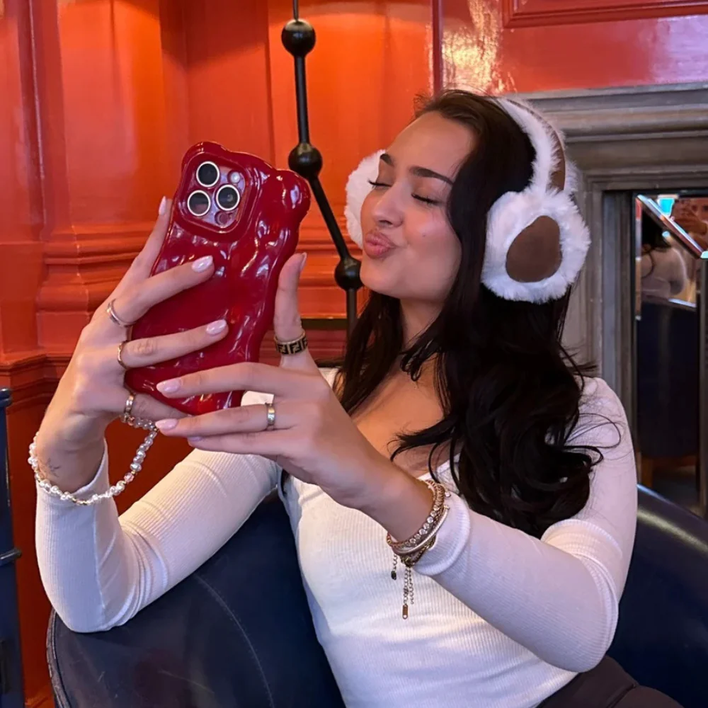 3D Bubble Phone Case - Cherry - Image 6