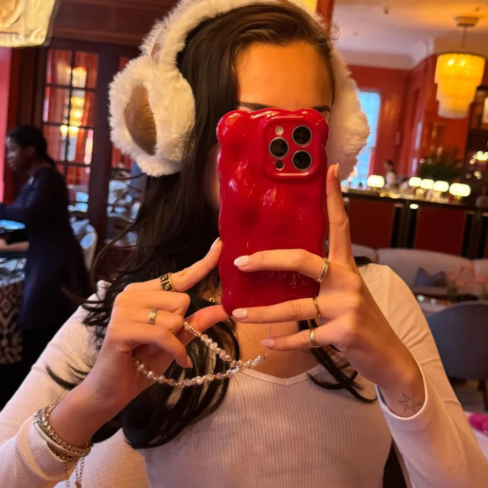 3D Bubble Phone Case - Cherry - Image 7