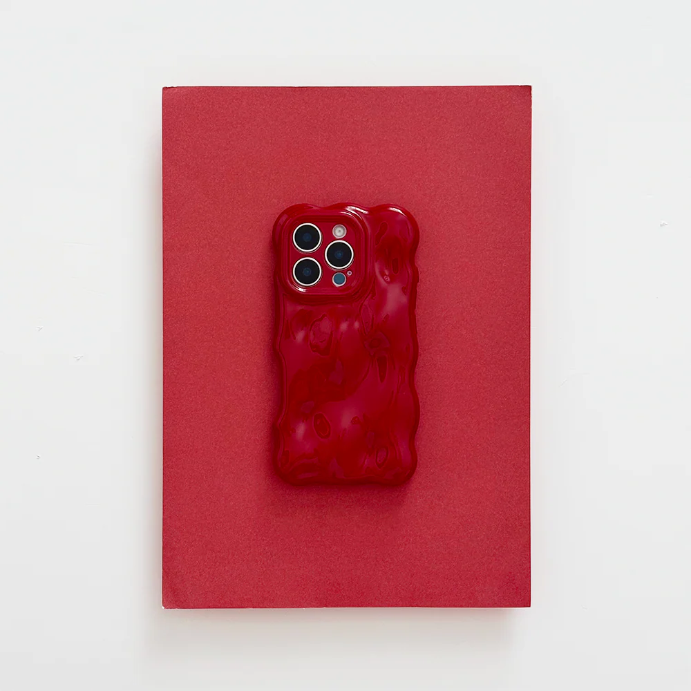 3D Bubble Phone Case - Cherry - Image 8