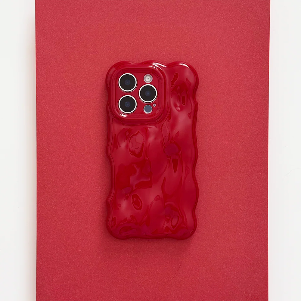 3D Bubble Phone Case - Cherry - Image 9