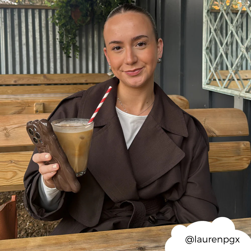 3D Bubble Phone Case - Chocolate - Image 11