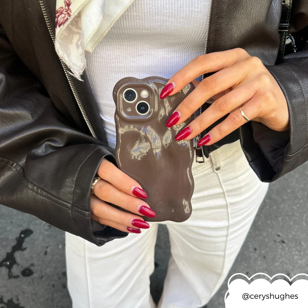 3D Bubble Phone Case - Chocolate - Image 15