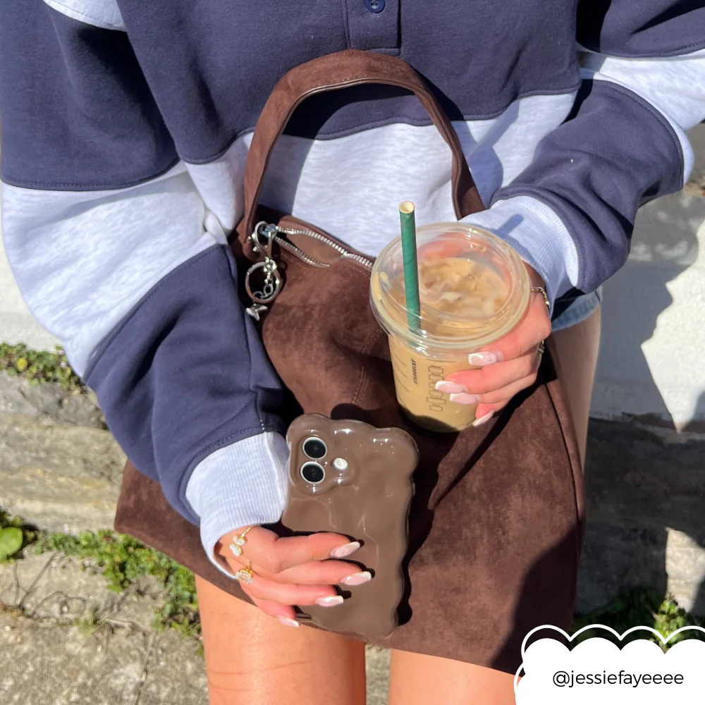 3D Bubble Phone Case - Chocolate - Image 19