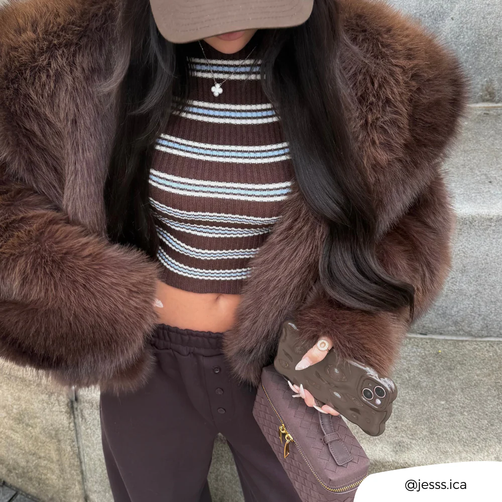 3D Bubble Phone Case - Chocolate - Image 9