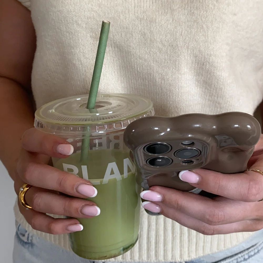 3D Bubble Phone Case - Mocha - Image 10