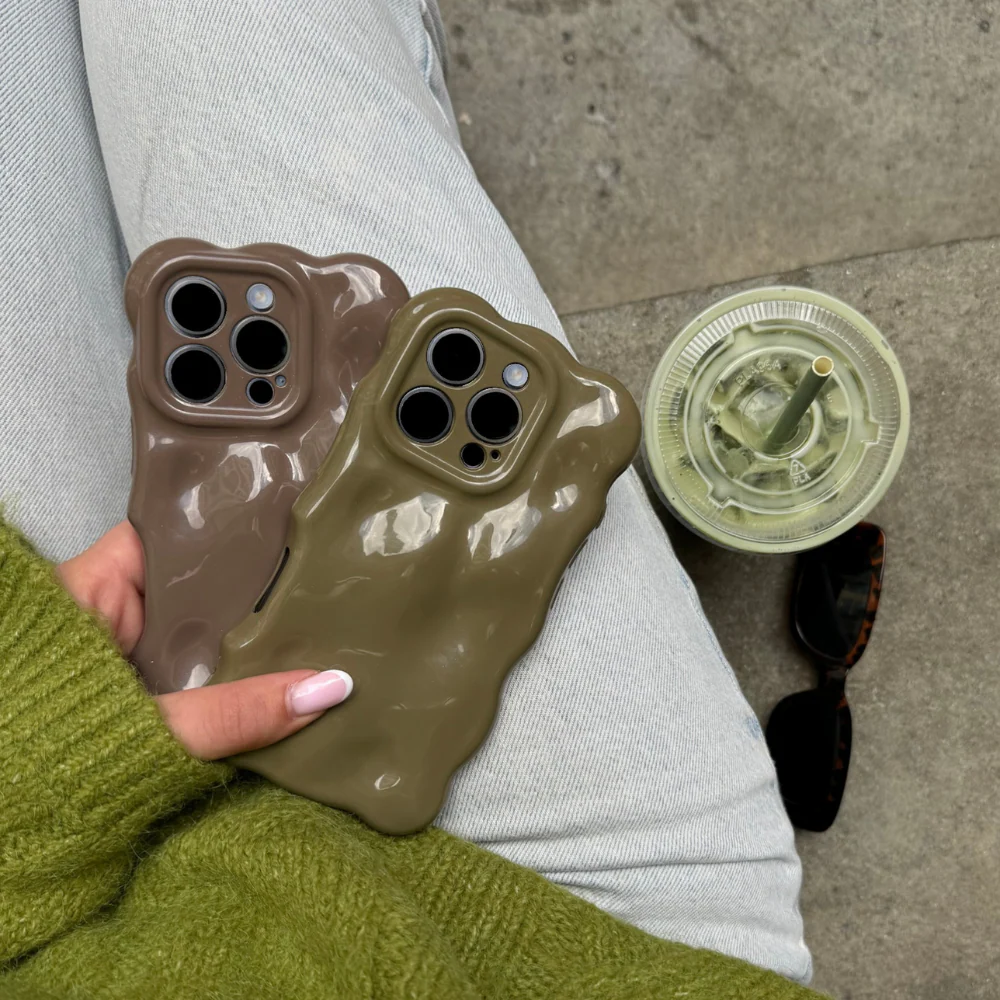 3D Bubble Phone Case - Pistachio - Image 11