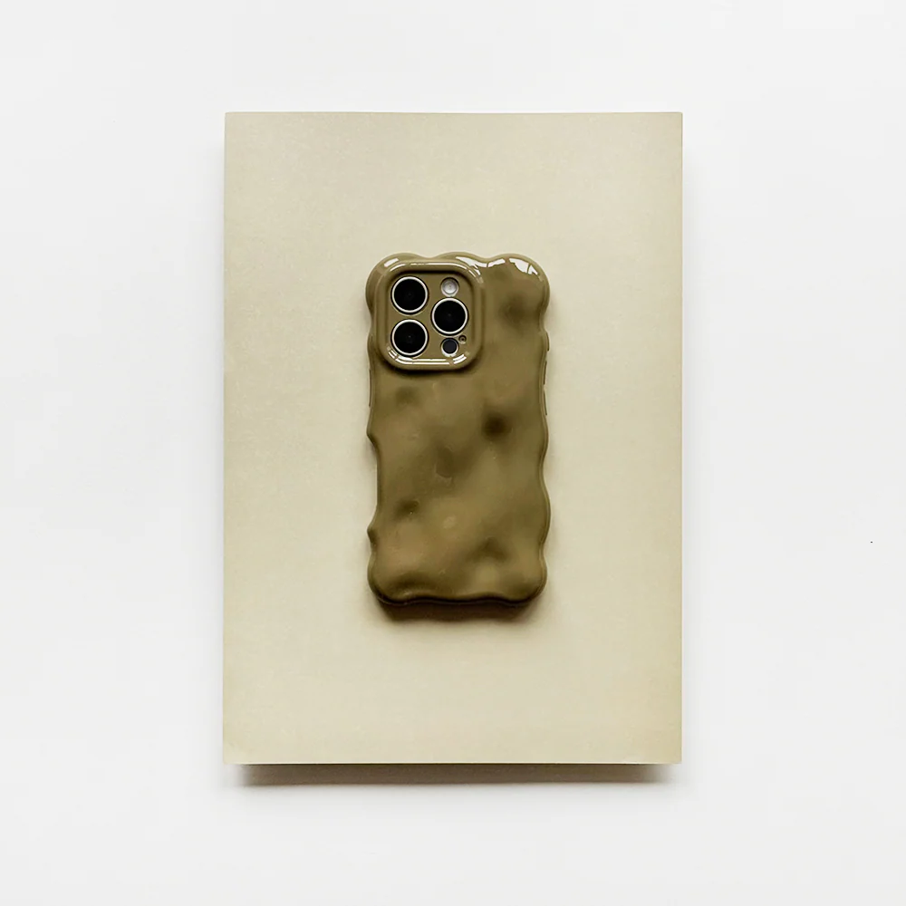 3D Bubble Phone Case - Pistachio - Image 3