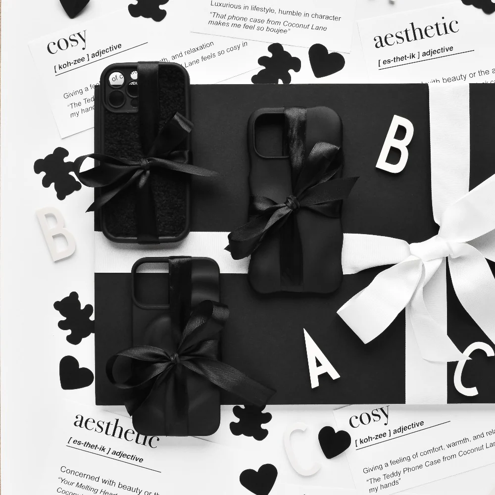 Melting Heart Phone Case - Matte Black - Image 7