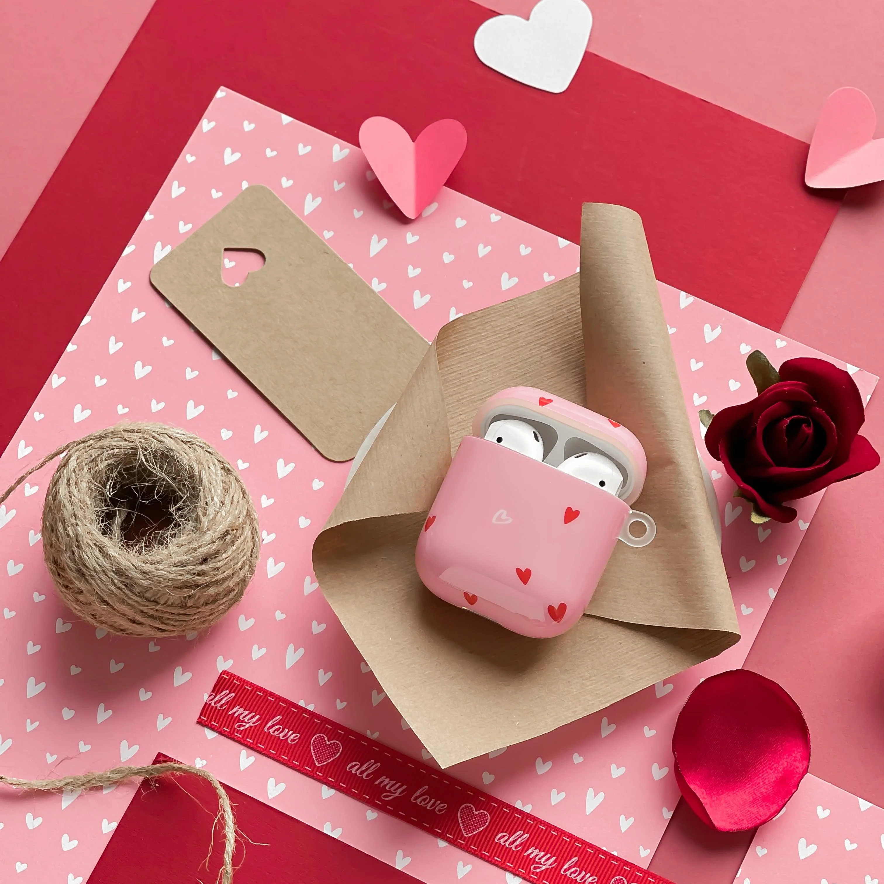 Airpods Case - Cute Hearts - Image 4