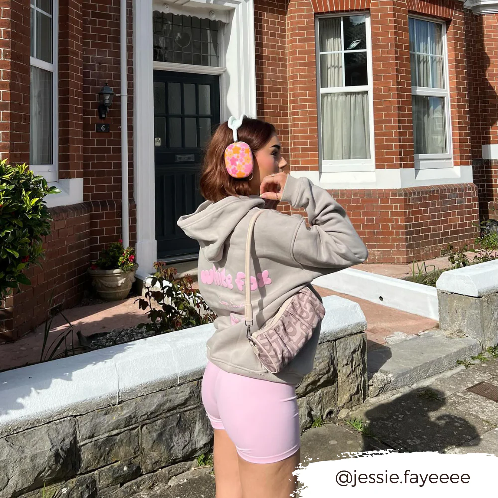 AirPods Max Case - Pink & Orange Bloom - Image 7