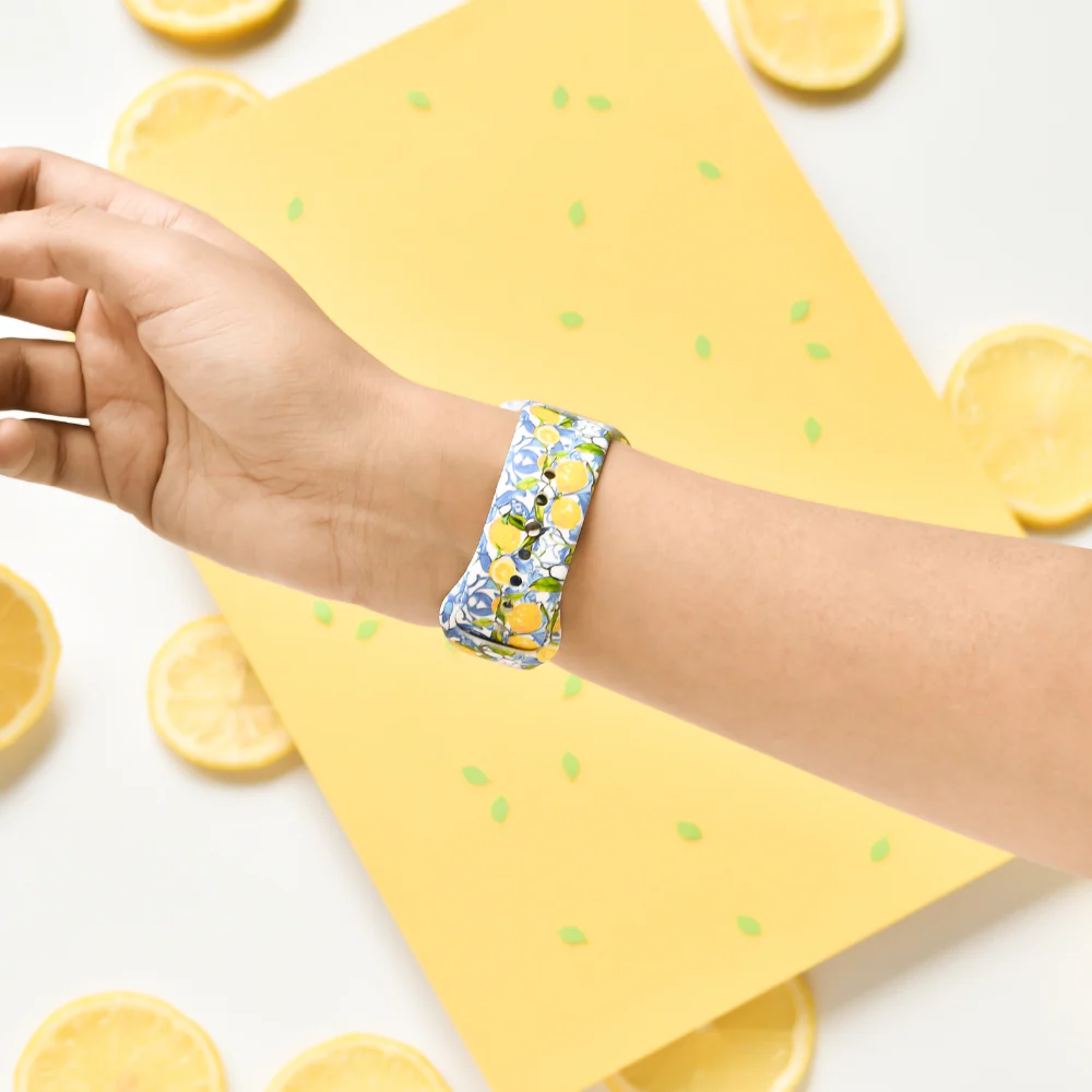 Amalfi Lemon Apple Watch Strap - Image 5