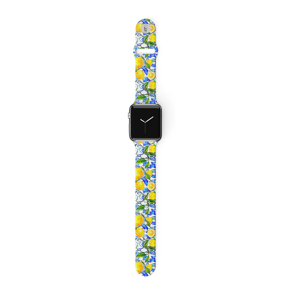 Amalfi Lemon Apple Watch Strap - Image 7