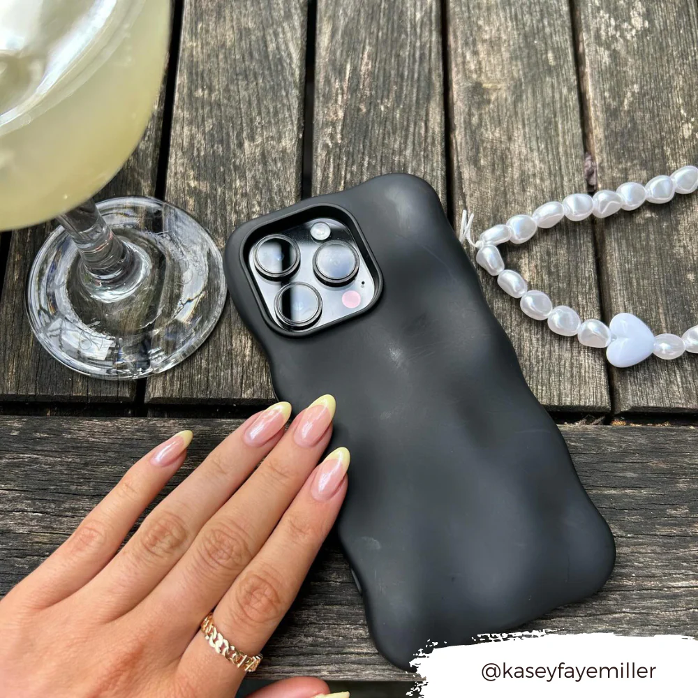 Beaded Phone Strap - Chunky Pearls - Image 6