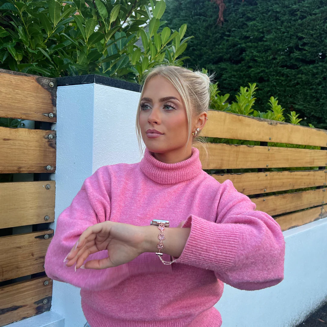 Chain Bracelet Apple Watch Strap - Rose Gold - Image 12