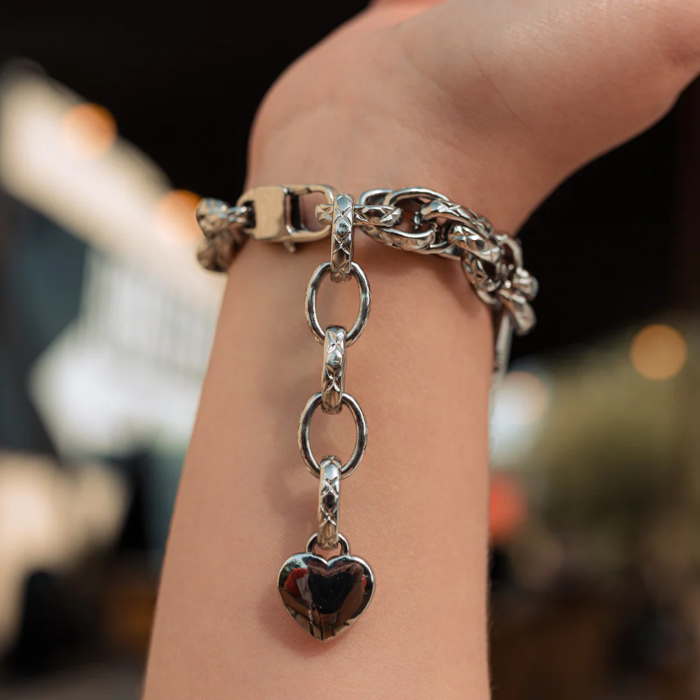 Chain Bracelet Apple Watch Strap - Silver - Image 8