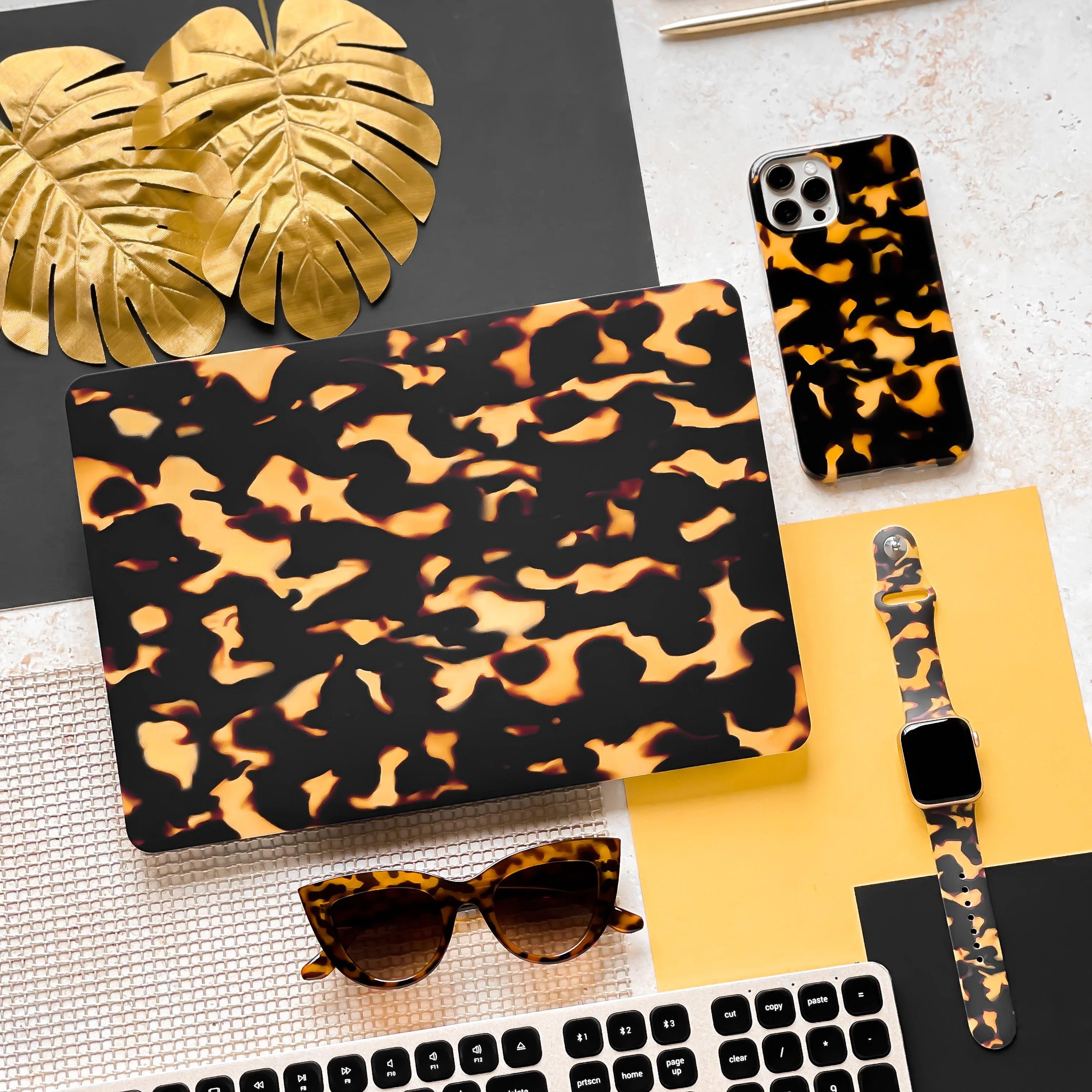 Chic Tortoiseshell Apple Watch Strap - Image 6