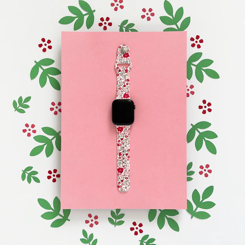 Cute Flowers Apple Watch Strap - Image 4