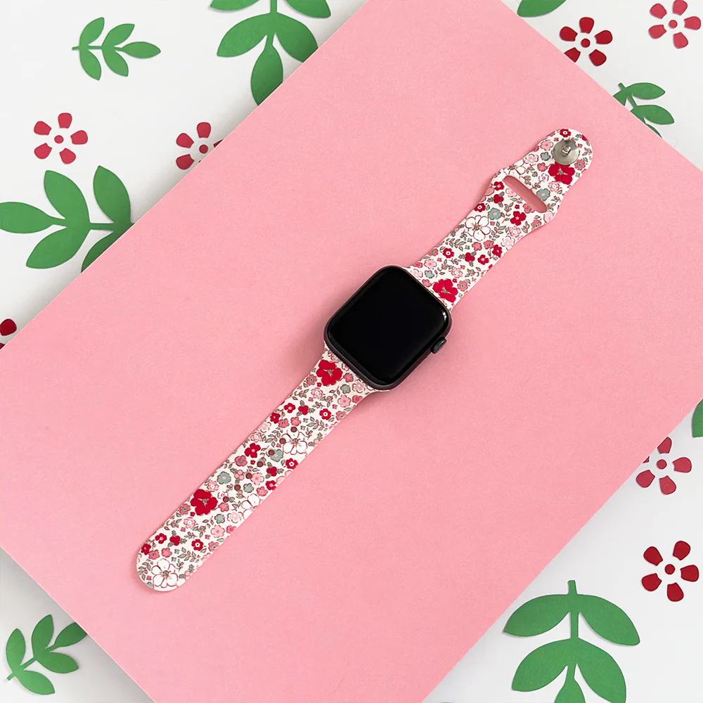 Cute Flowers Apple Watch Strap - Image 6