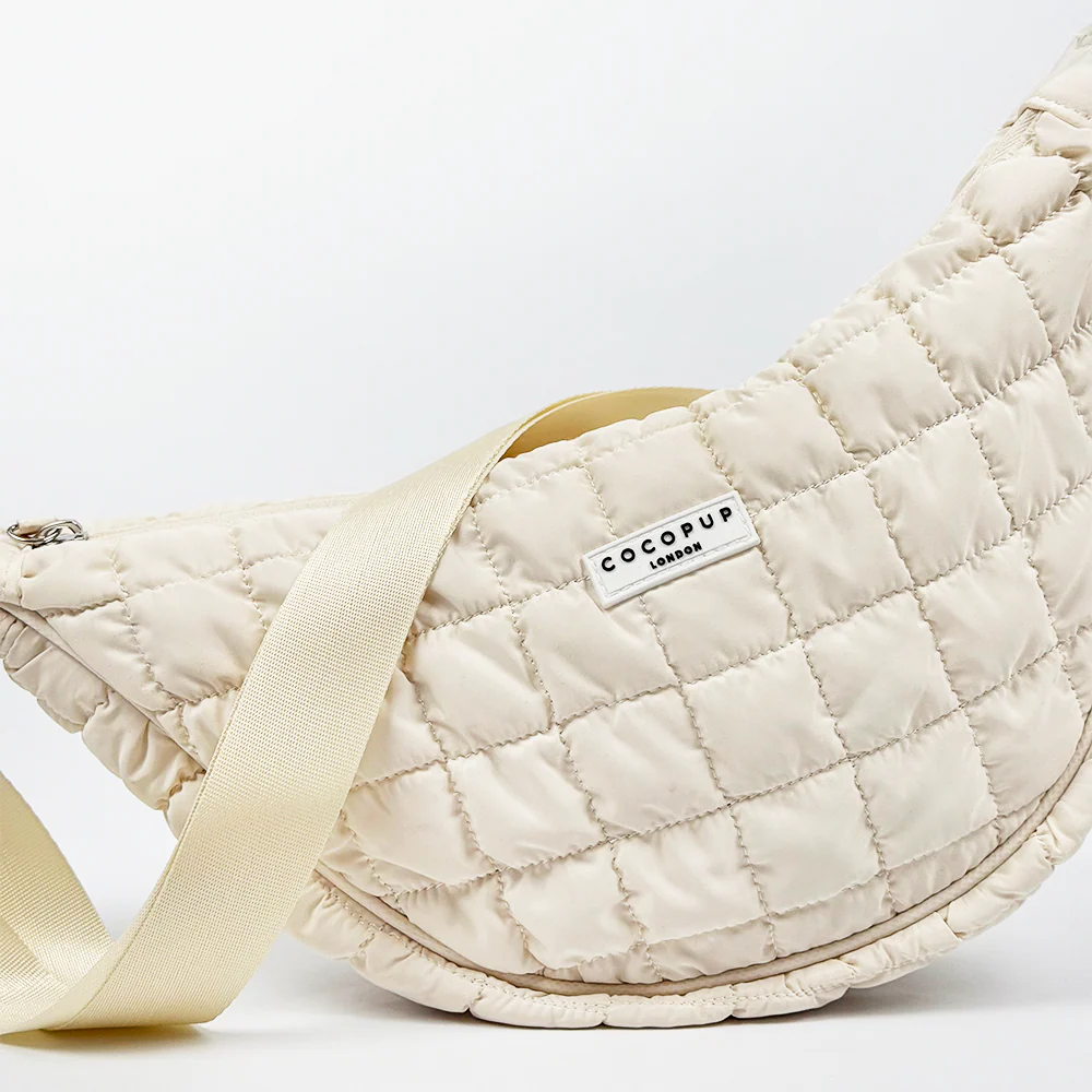 Crossbody Crescent Dog Walking Bag Bundle - Cloud - Image 3