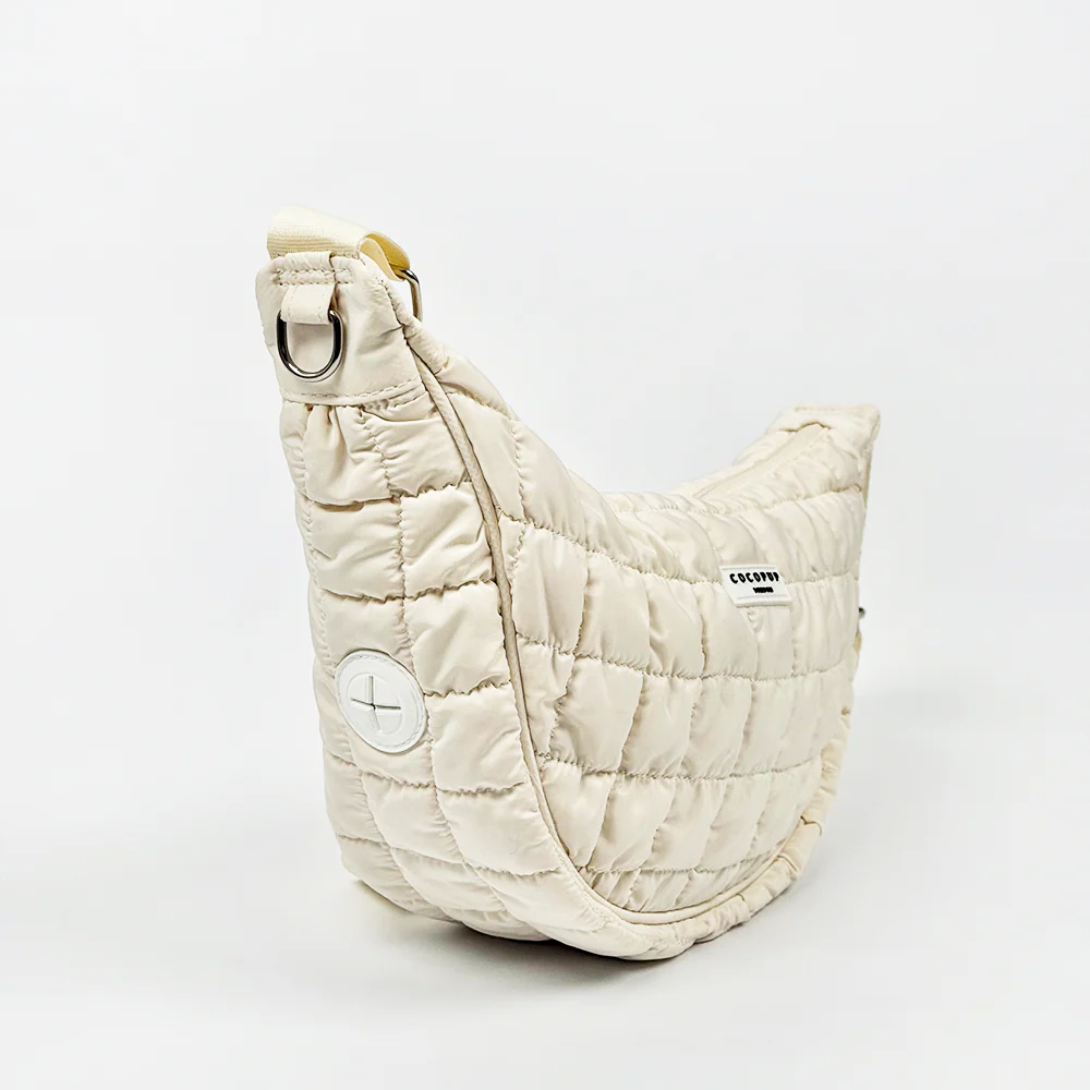 Crossbody Crescent Dog Walking Bag Bundle - Cloud - Image 4