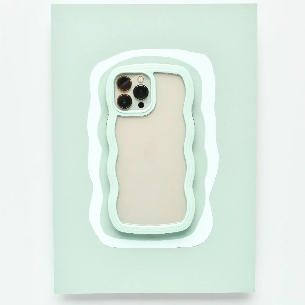 Curvy Phone Case - Mint - Image 3
