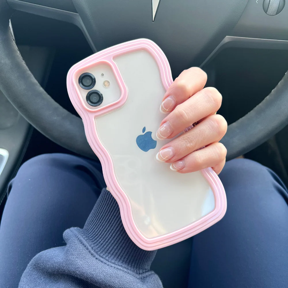 Curvy Phone Case - Pink - Image 10