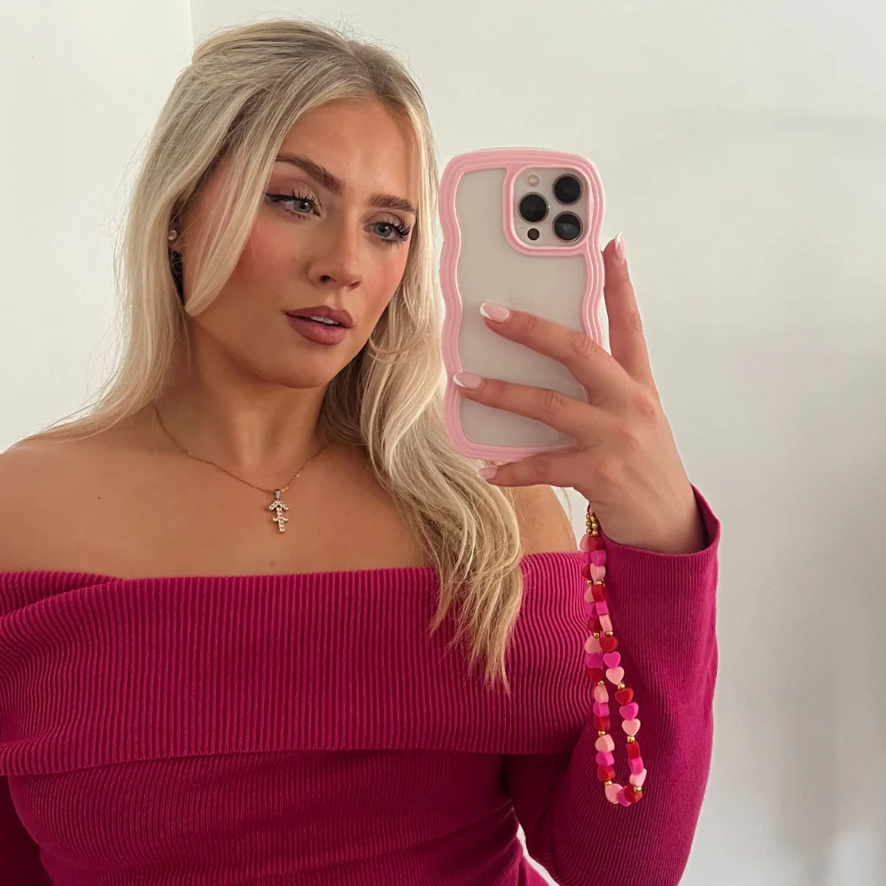 Curvy Phone Case - Pink - Image 7