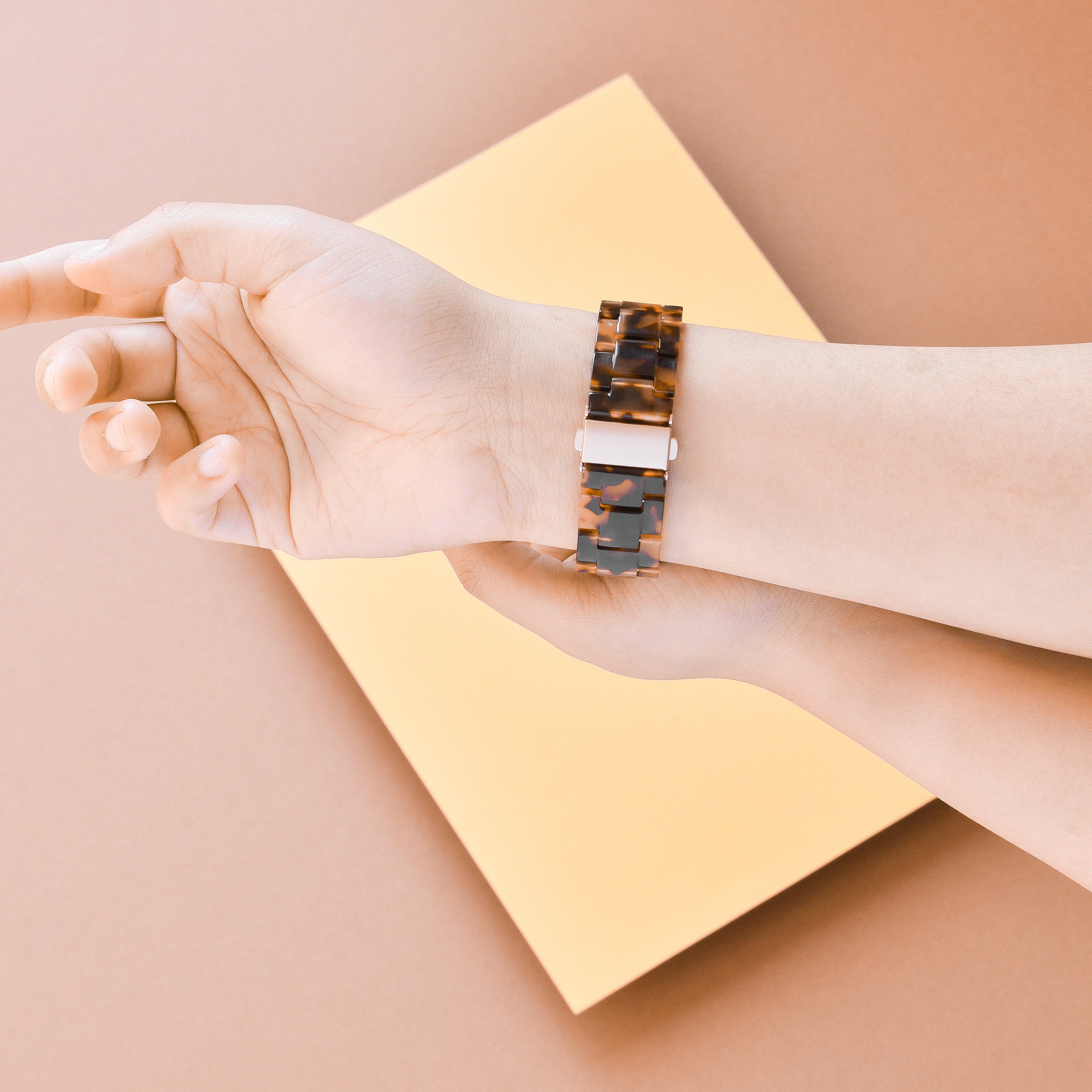 Fitbit Strap - LUXE Tortoiseshell - Image 3