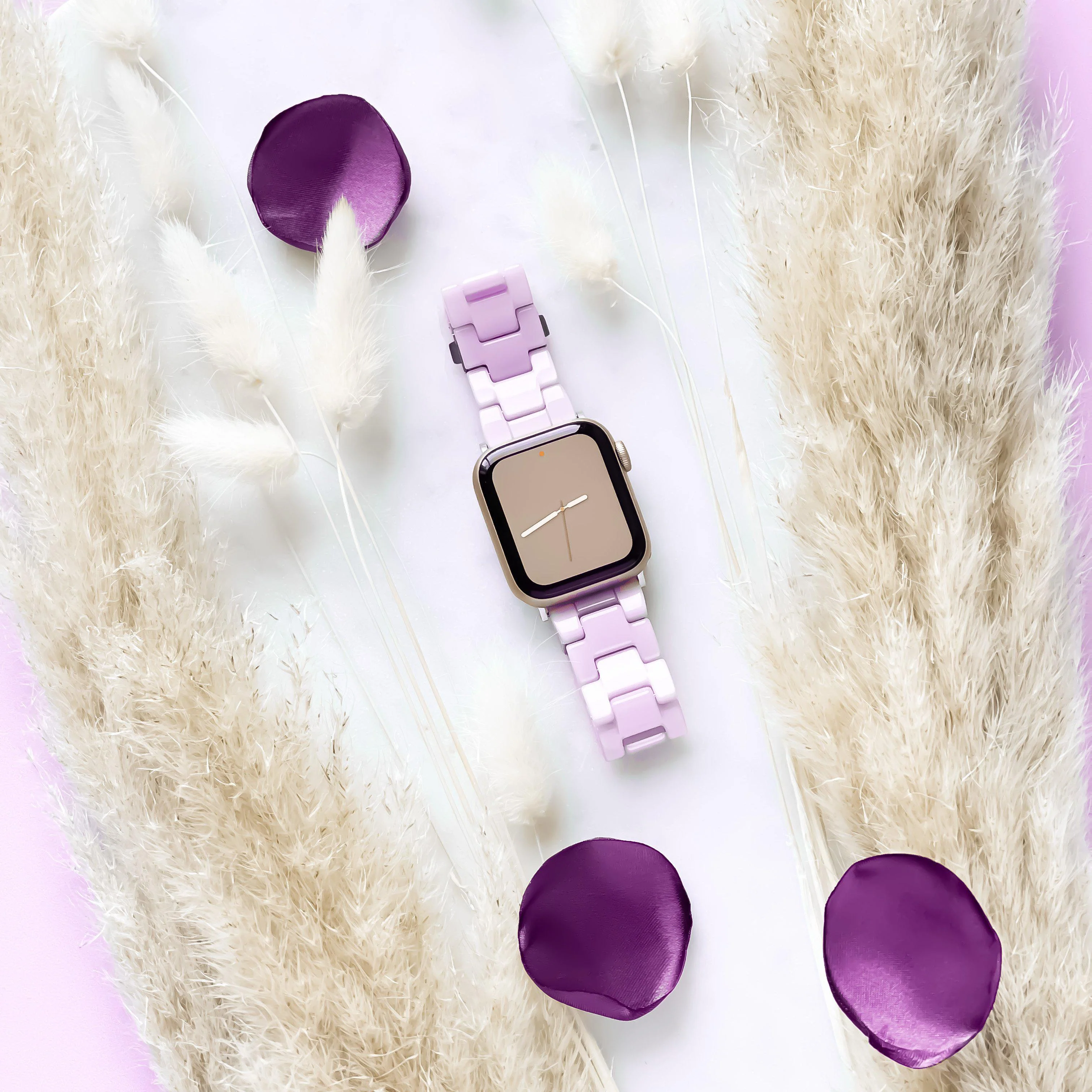 Luxe Lilac Apple Watch Strap - Image 3