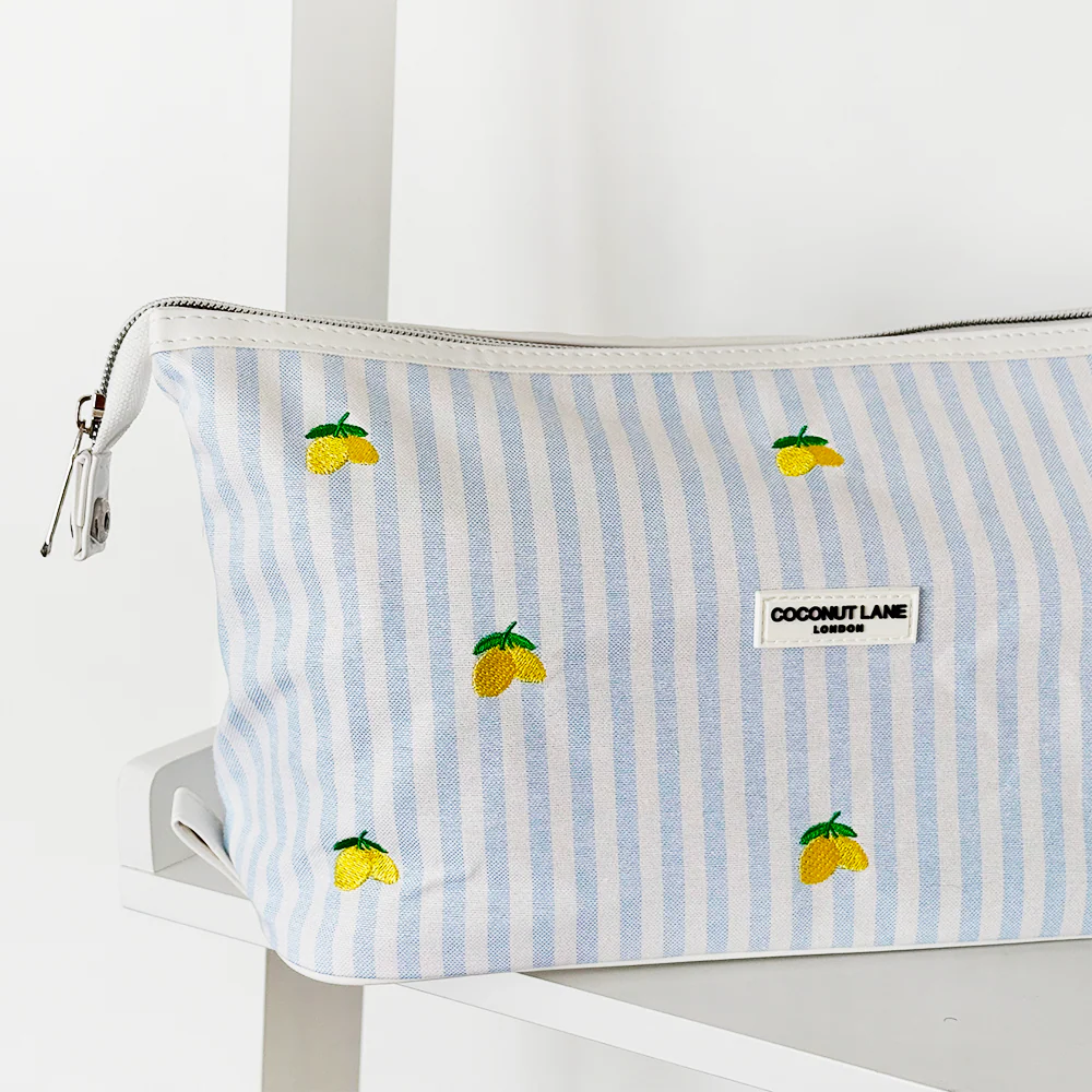 Expandable Makeup Bag - Living La Vida Lemon - Image 4