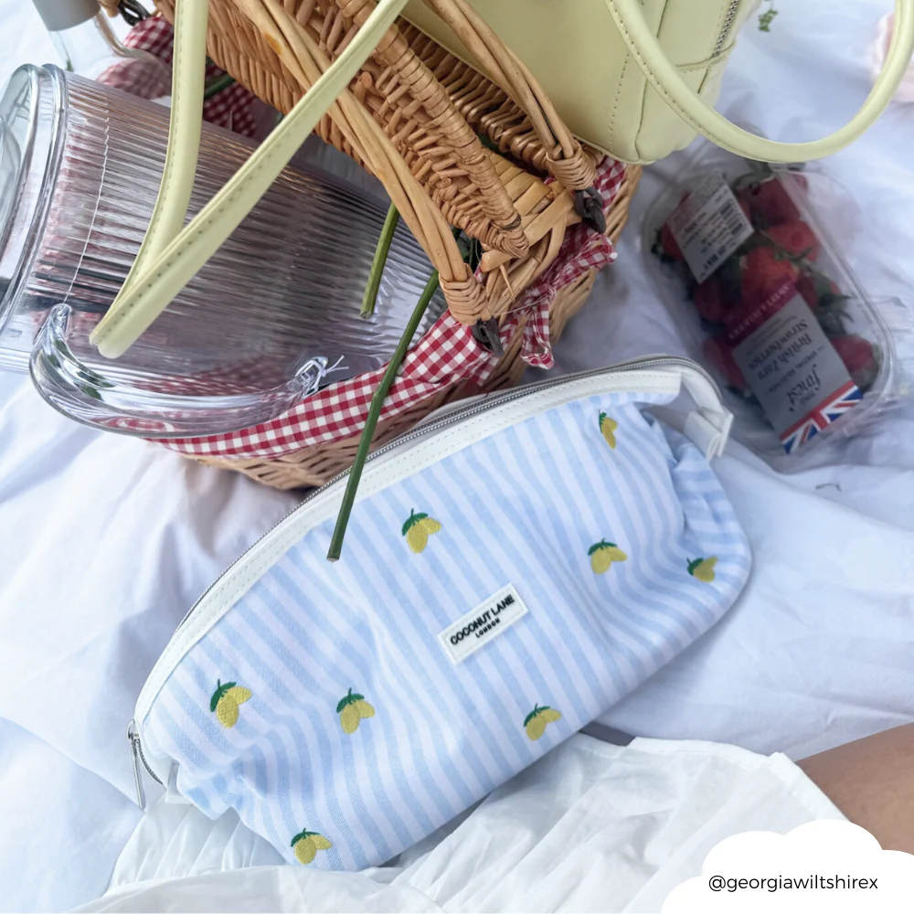 Expandable Makeup Bag - Living La Vida Lemon - Image 6