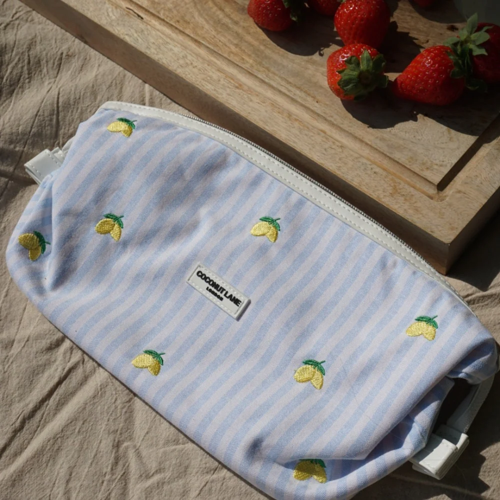 Expandable Makeup Bag - Living La Vida Lemon - Image 7