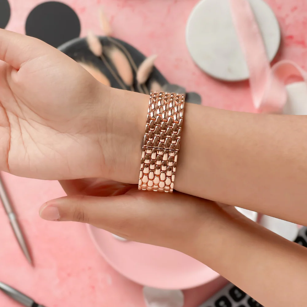 Mermaid Watch Strap - Rose Gold - Image 5
