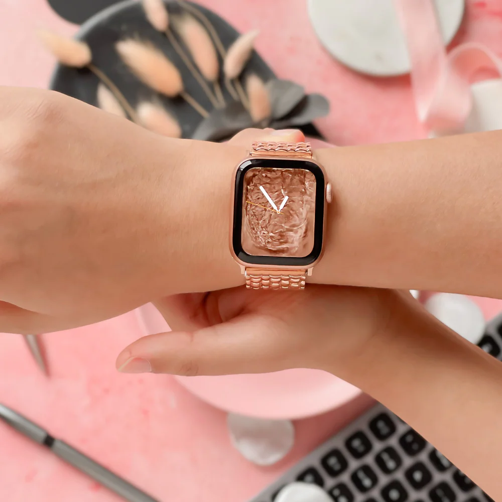 Mermaid Watch Strap - Rose Gold - Image 6