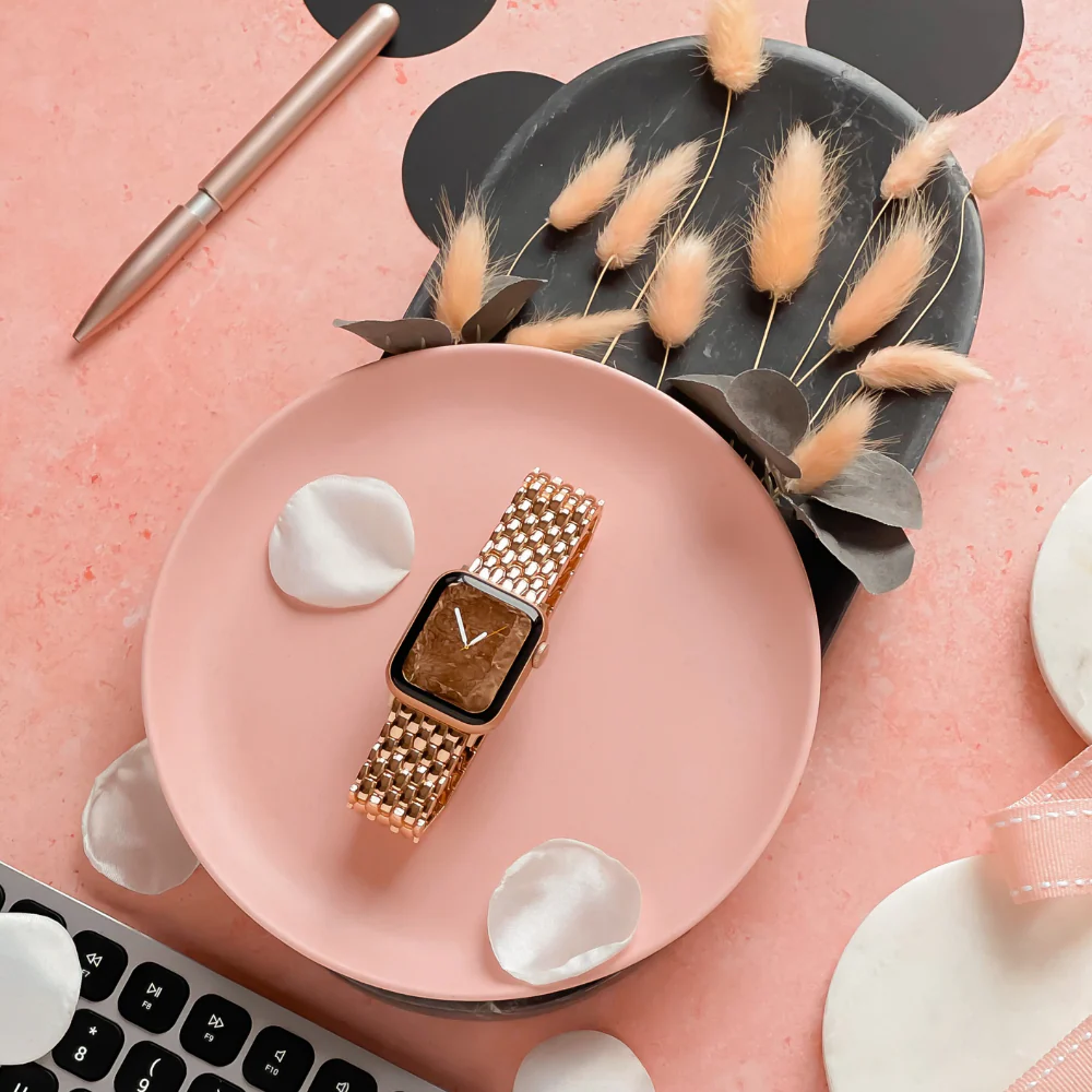 Mermaid Watch Strap - Rose Gold - Image 7