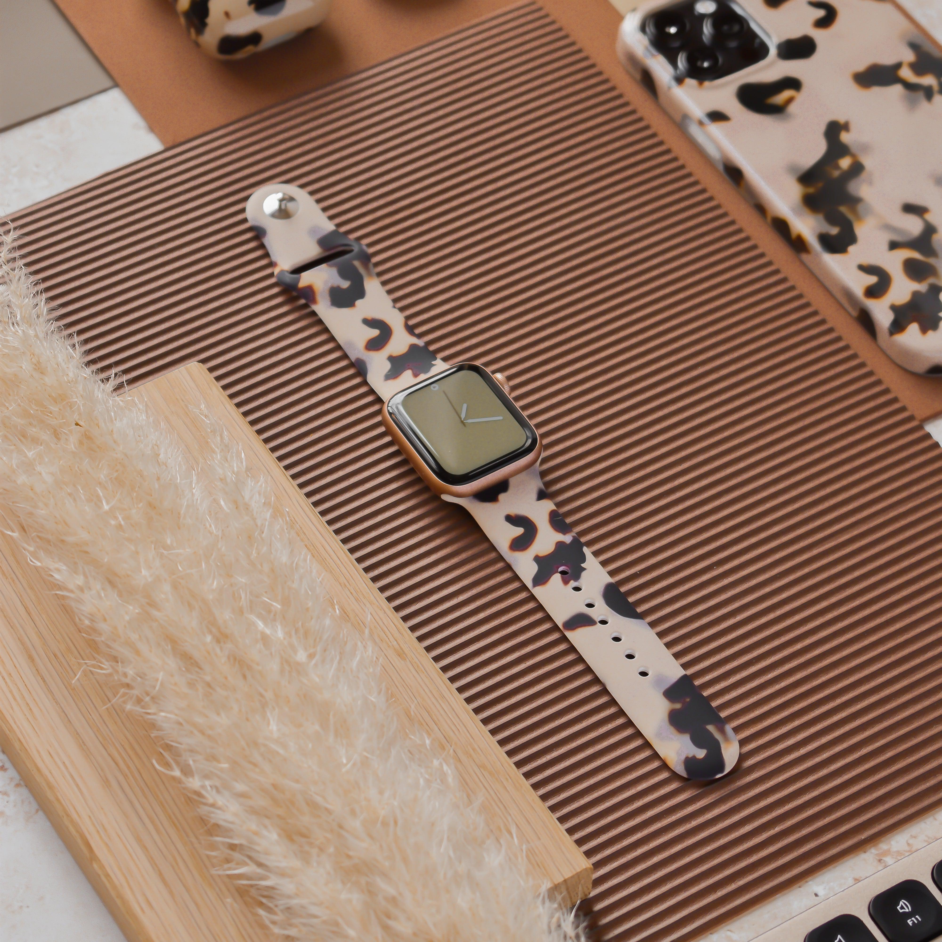 Milky Ivory Tort Apple Watch Strap - Image 6