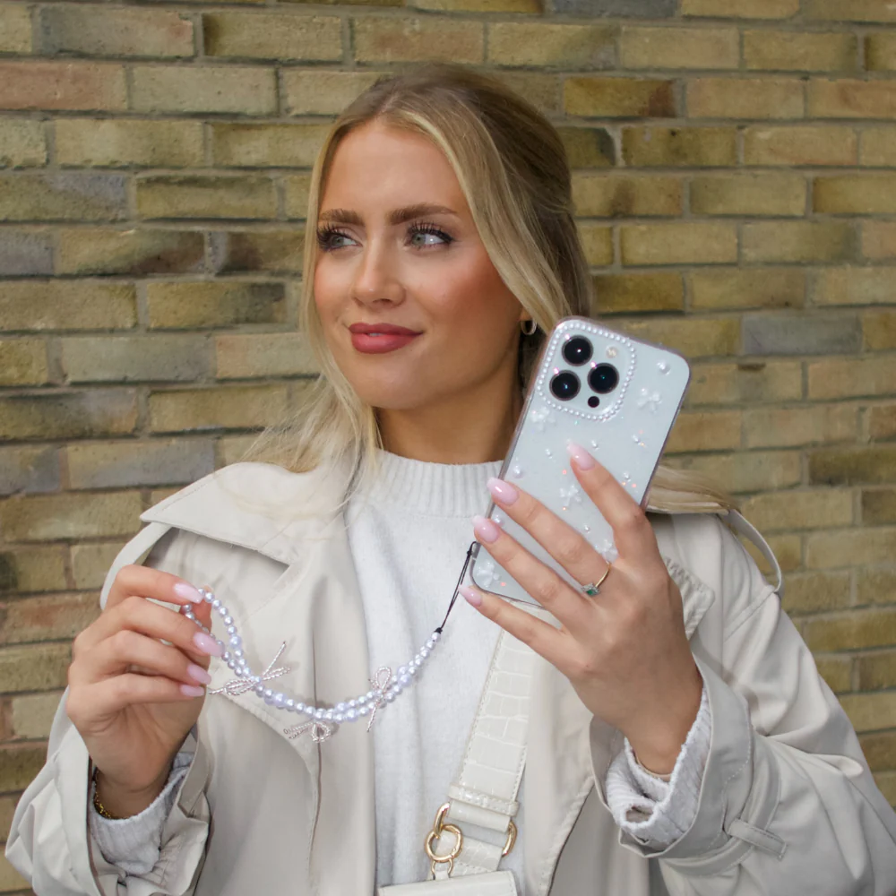 Mini White Bows Phone Case - Image 5