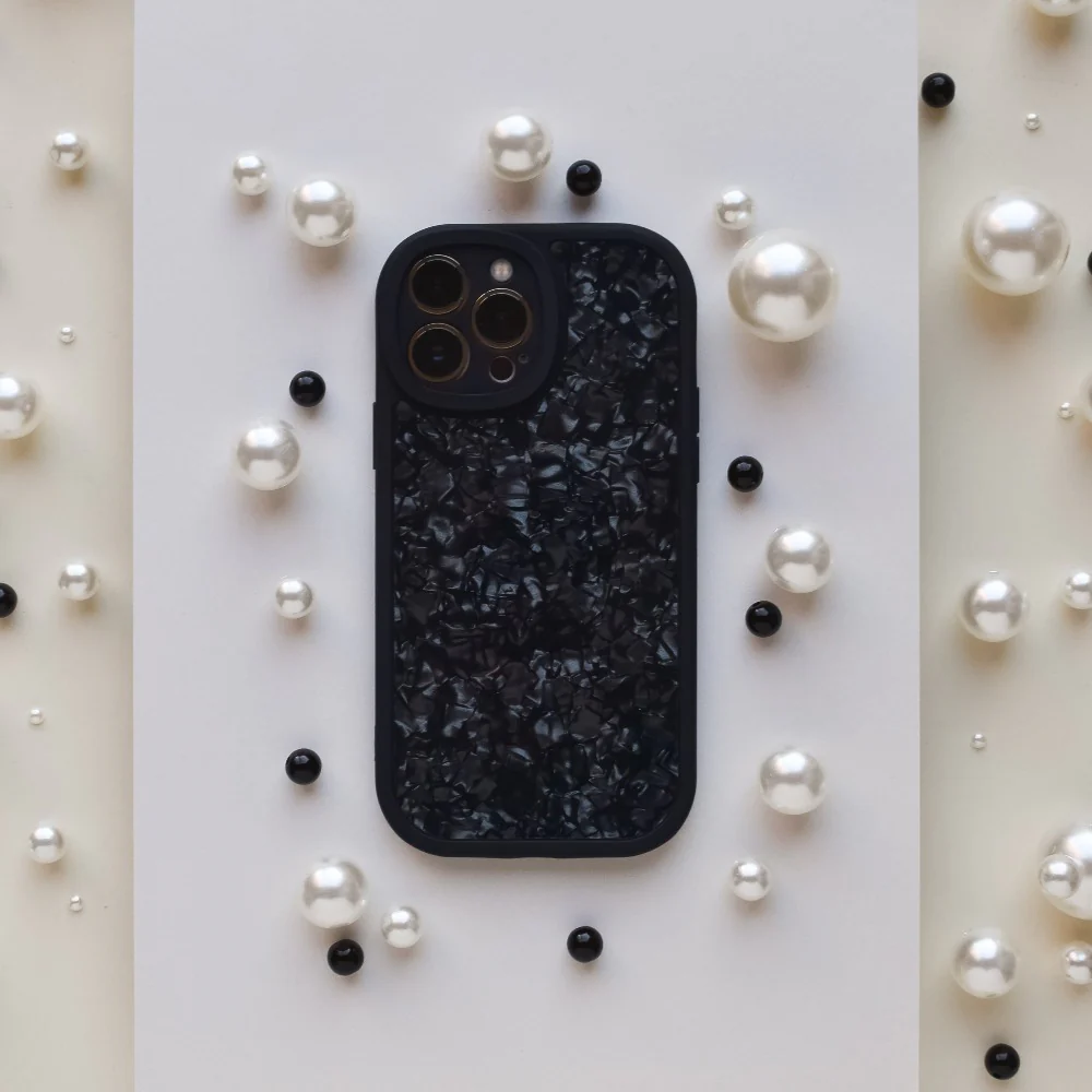 Moonstone Black Phone Case - Image 3