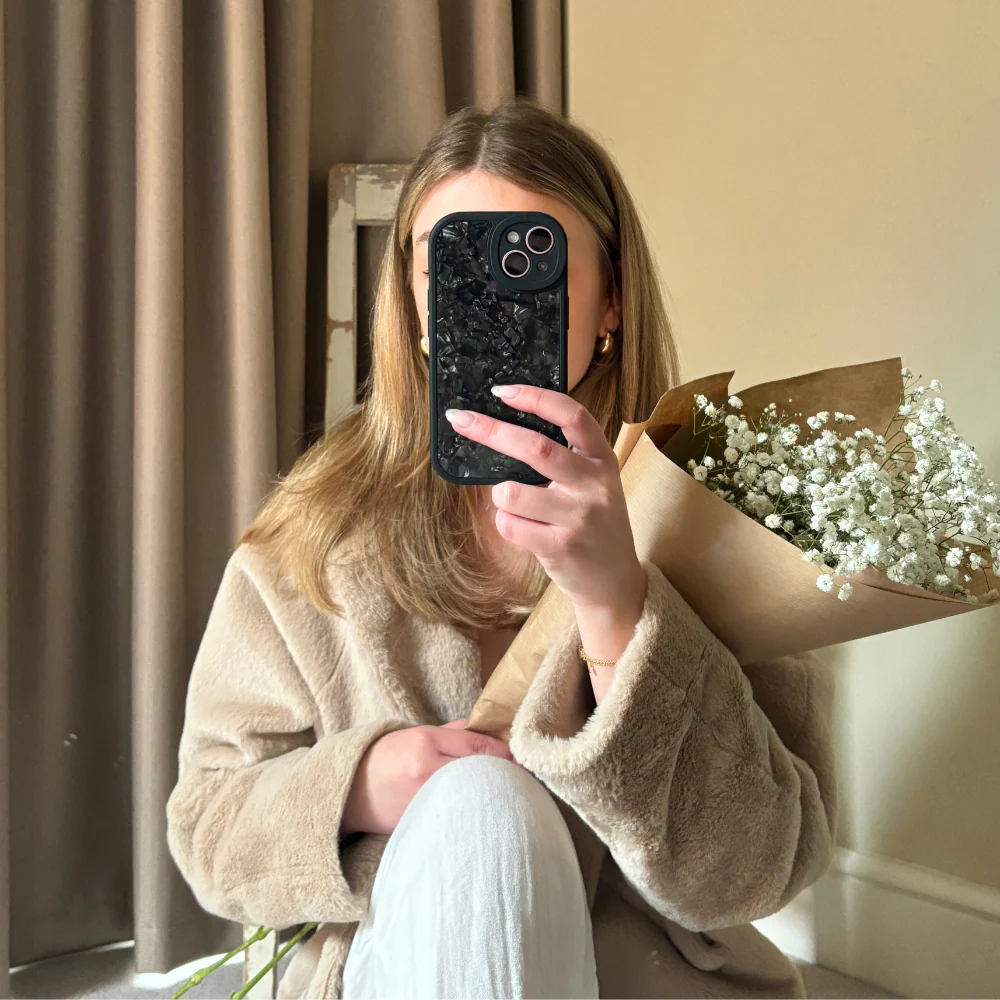 Moonstone Black Phone Case - Image 7