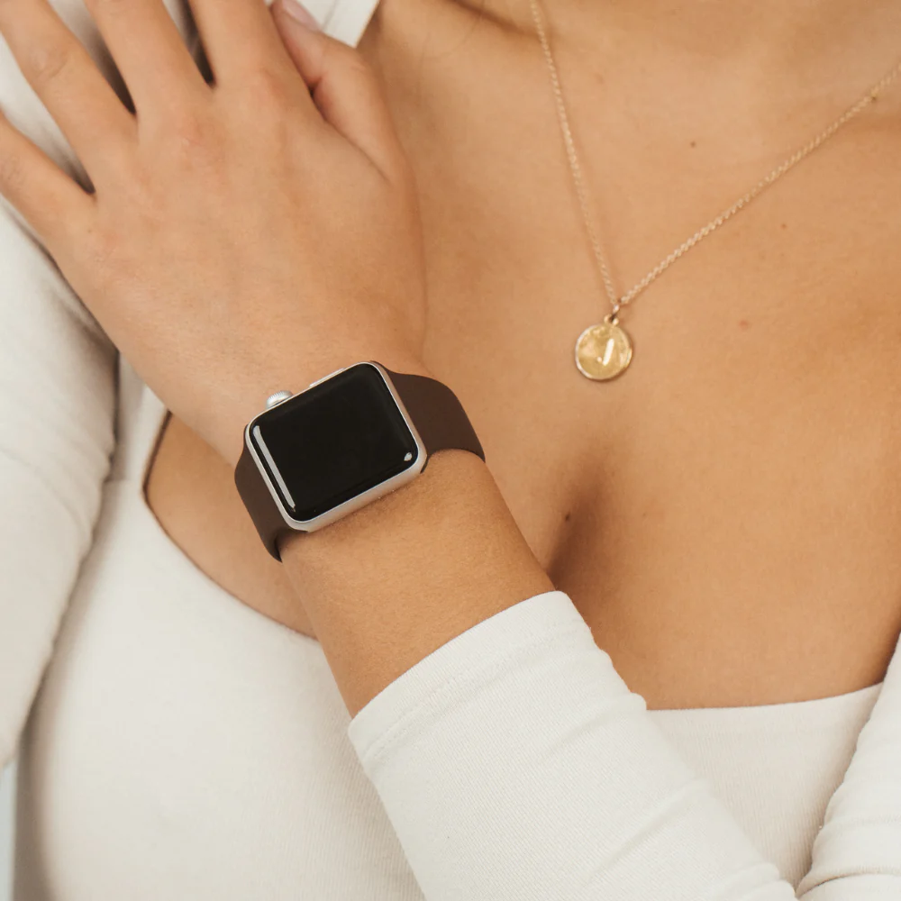 NAKD Apple Watch Strap - Chocolate - Image 3