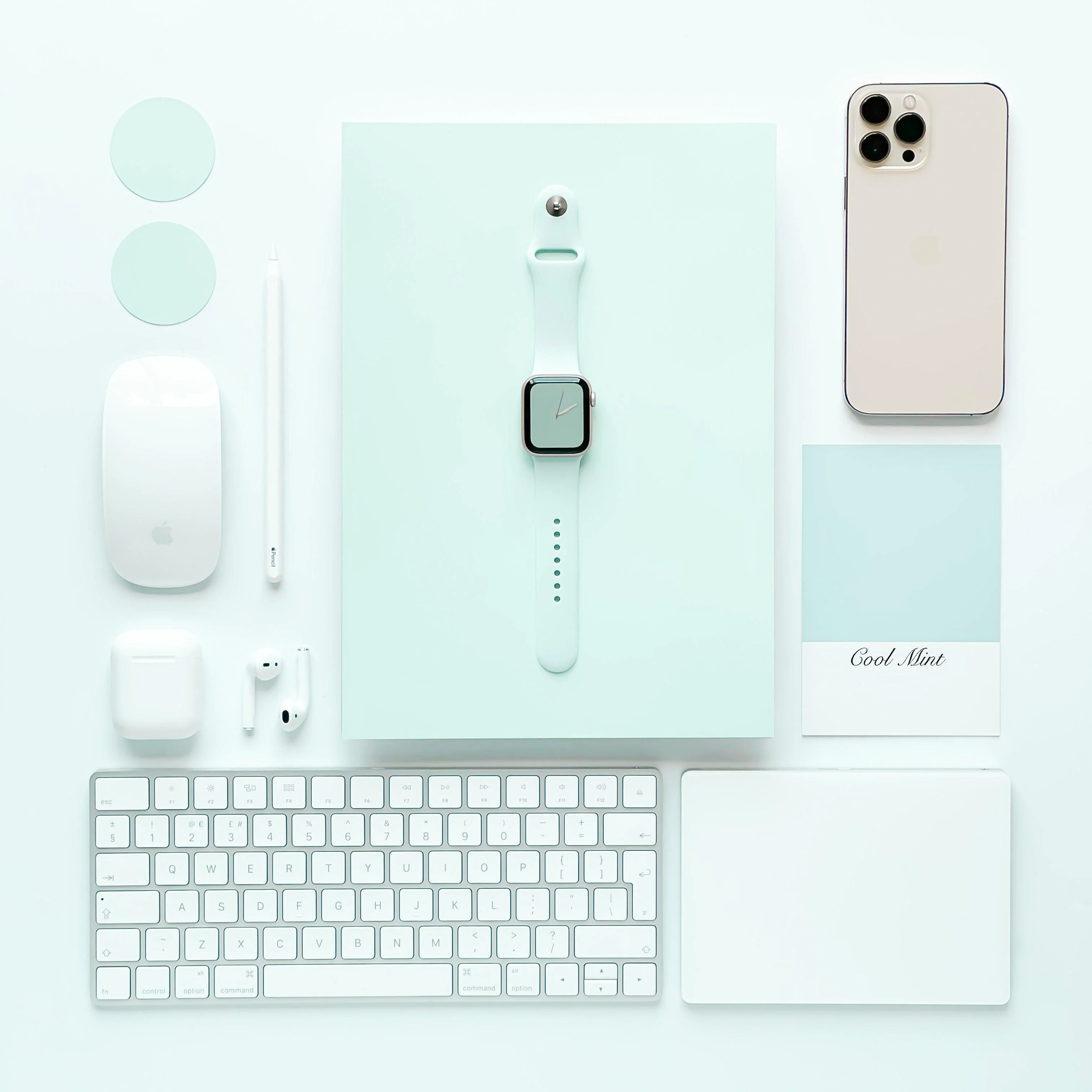 NAKD Apple Watch Strap - Cool Mint - Image 4