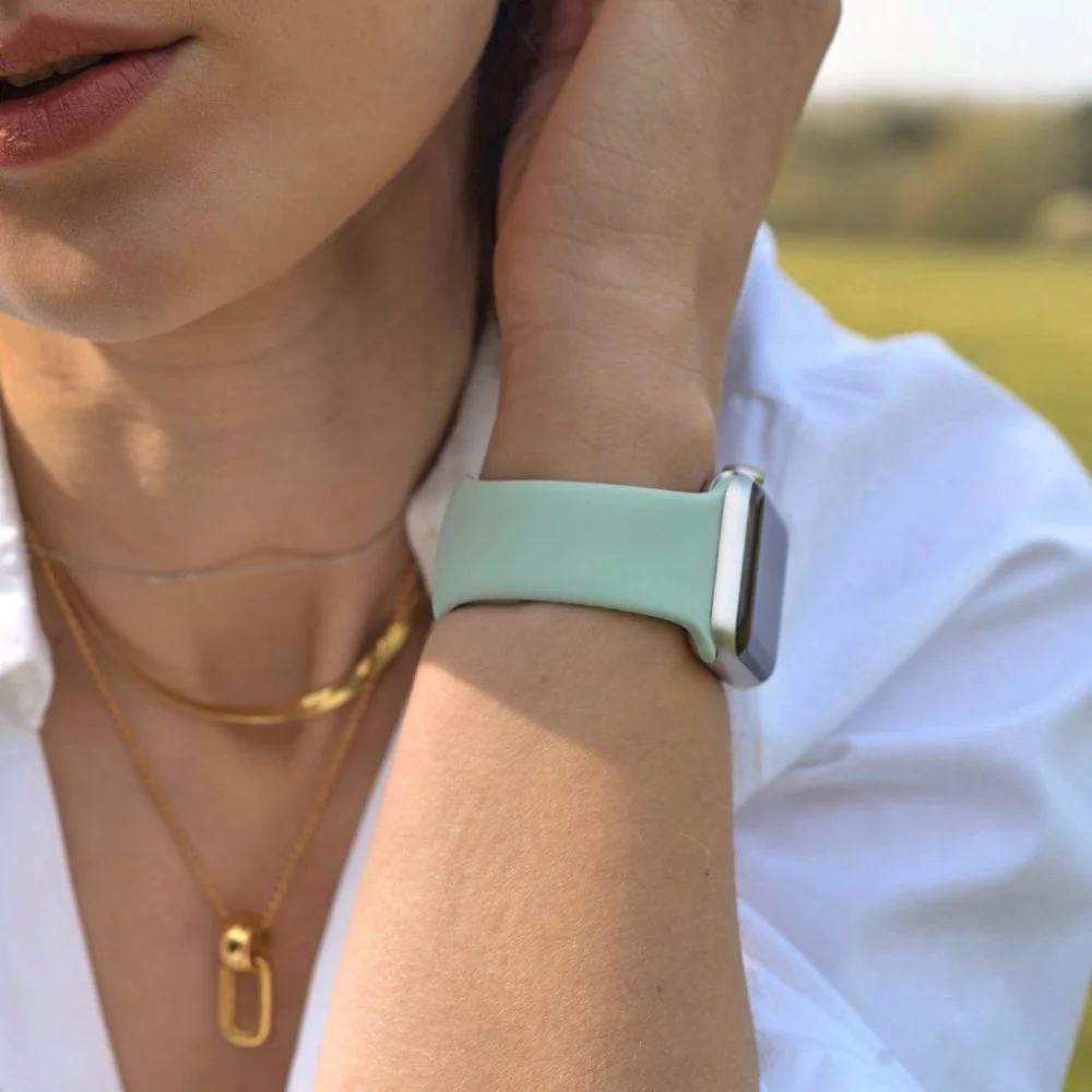 NAKD Apple Watch Strap - Cool Mint - Image 8