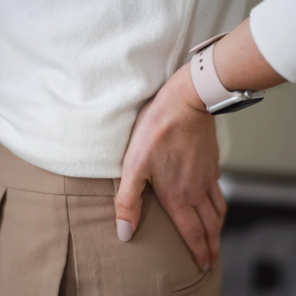 NAKD Apple Watch Strap - Powder Pink - Image 14