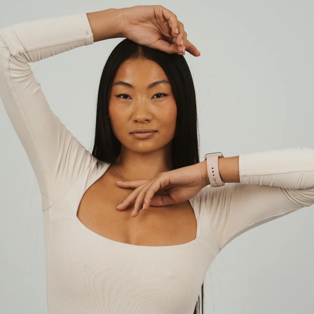 NAKD Apple Watch Strap - Powder Pink - Image 3