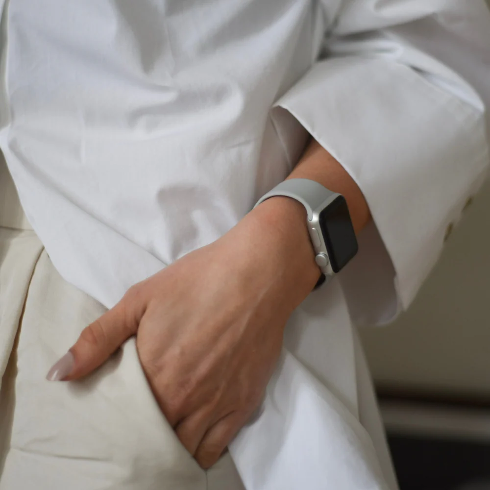 NAKD Apple Watch Strap - Ice Grey - Image 10