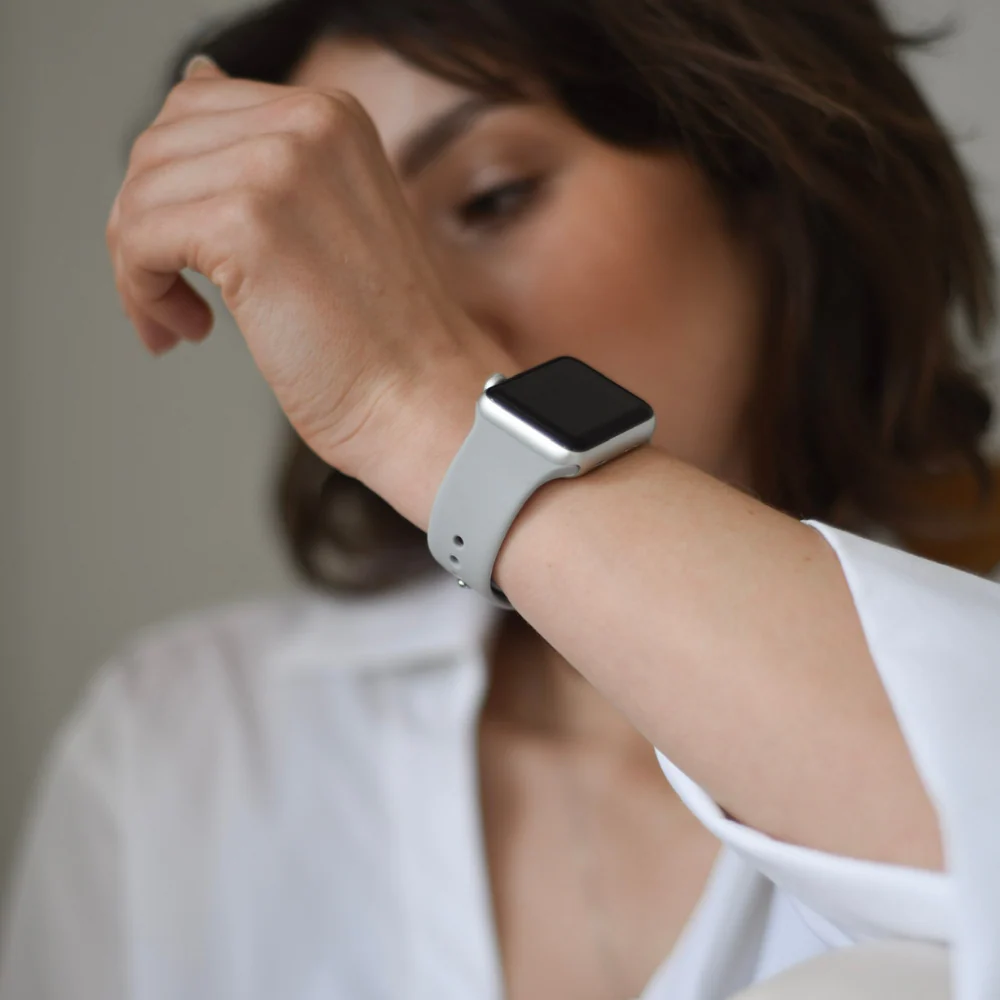 NAKD Apple Watch Strap - Ice Grey - Image 9