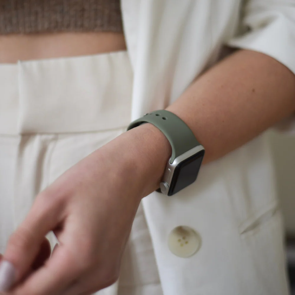 NAKD Apple Watch Strap - Vintage Khaki - Image 10