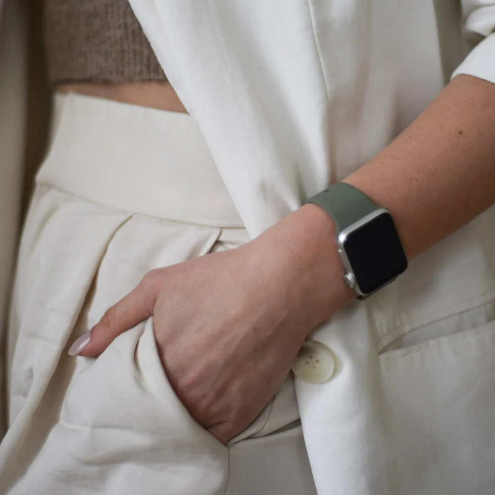 NAKD Apple Watch Strap - Vintage Khaki - Image 11