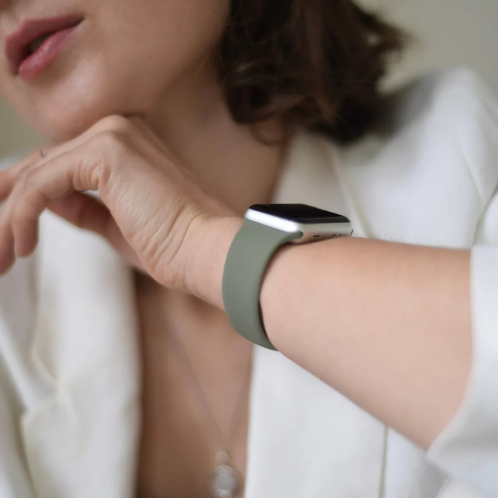 NAKD Apple Watch Strap - Vintage Khaki - Image 9