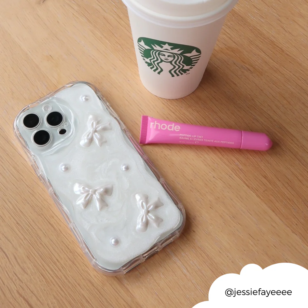 Pearls & Bows Phone Case - Image 15